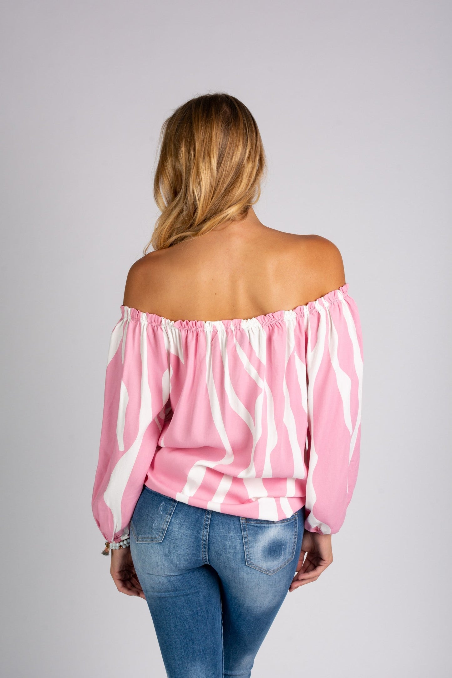 Fiore - Blouse met open schouders