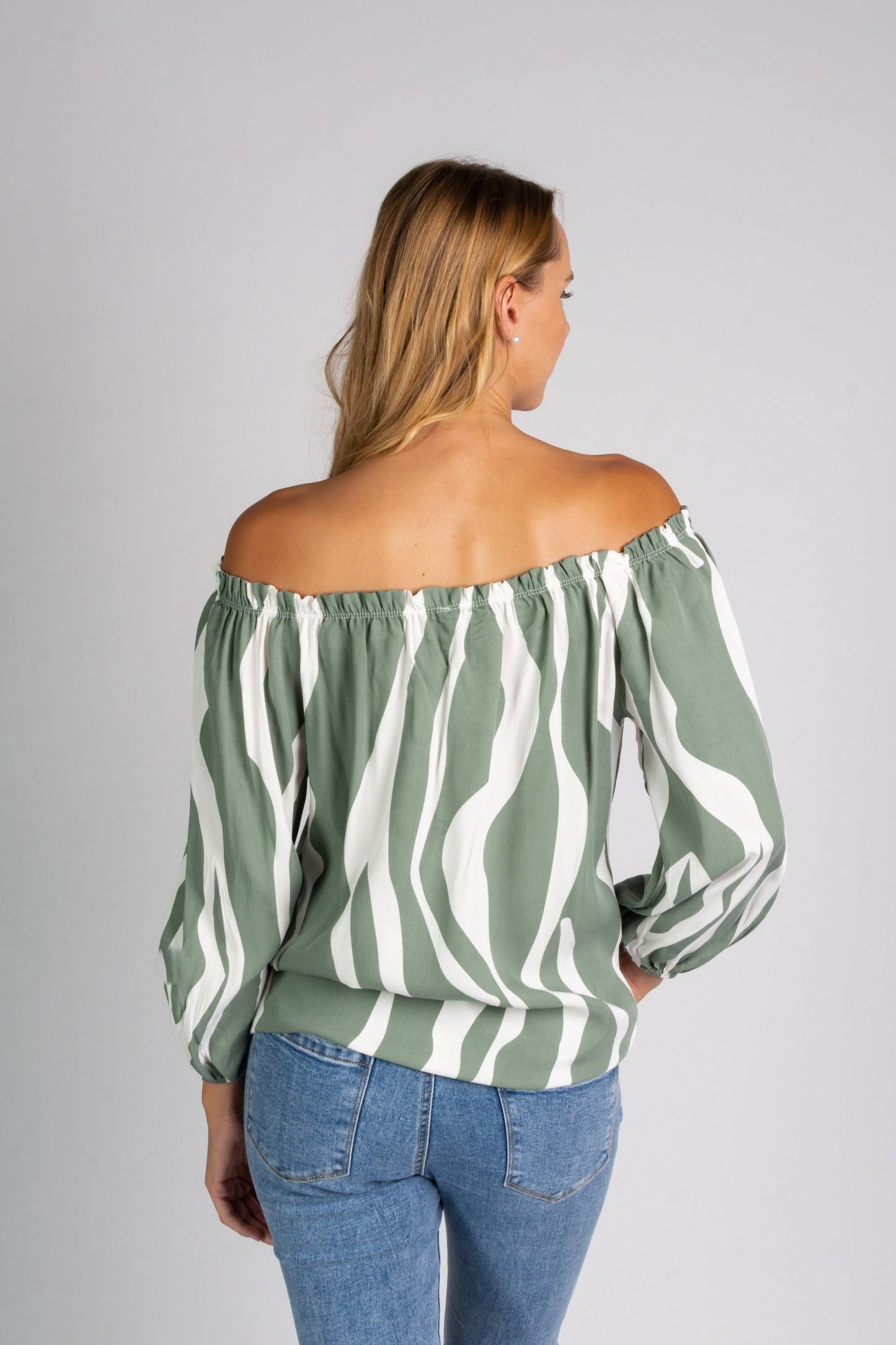 Fiore - Blouse met open schouders