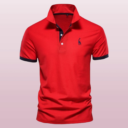 Clemente - casual slim-fit heren polo