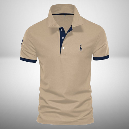 Clemente - casual slim-fit heren polo