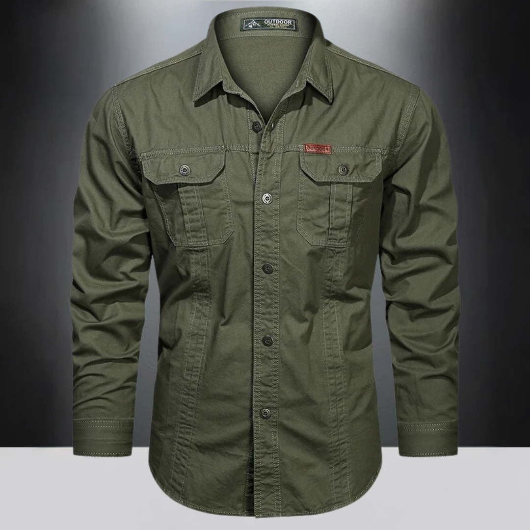 Fitzgerald™ - Katoenen Cargo Shirt