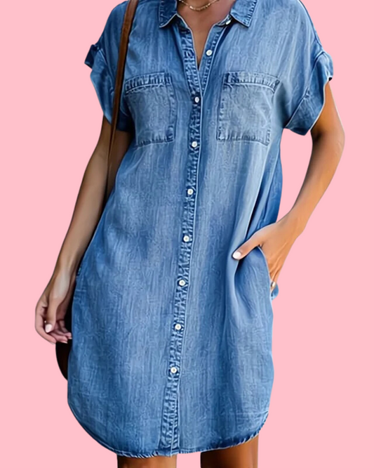 Meriam - Denim zomerjurk