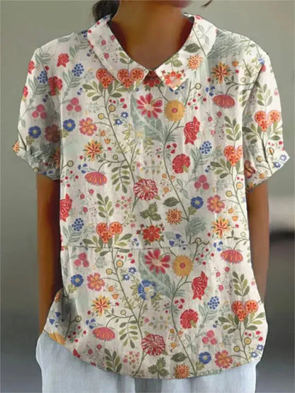 Lynn | Elegante Bloemenblouse